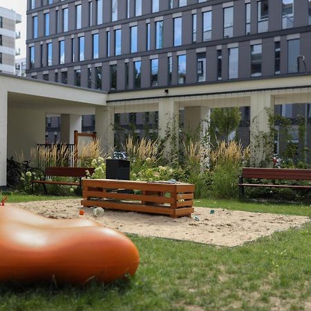 Apartament Zdziechowskiego With Parking And Ac, Mokotow Varşovia Exterior foto